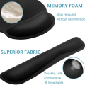 Miniatyrbild 4 av 6: Premium Memory Foam Tangentbord och Mus handledsstöd Set - för