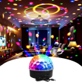 Miniatyrbilde 3 av 7: Disco Ball Disco Lys Fest Disco Lys Projektor LED Festlampe 9 Farger
