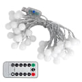 Miniatyrbillede 3 af 8: 40LED Globe Ball String Lights 6M USB dekorative hængende lys