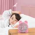 Miniatyrbild 2 av 2: Smart väckarklocka med trådlös Bluetooth-högtalare, superbas