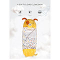 Miniatyrbilde 3 av 6: Stor sovepose for barn, myk og varm pute, enhjørning leketøygave, flere valg Yellow dog model Small size length 135cm