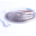 Miniatyrbild 1 av 5: 2M 3M 5M 6M LED-remsa 3000K 4000K 6000K AC 220V Inomhus Utomhus IP67 Vattentät SMD 5730 120led/m LED-remsa Ingen transformator behövs (Vit, 3)