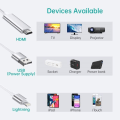 Miniatyrbillede 5 af 8: Lyn til HDMI-kabeladapter, iPhone iPad til TV, 1080p