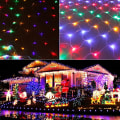 Miniatyrbillede 1 af 8: Udendørs LED Mesh Mesh String Lights Vandtæt