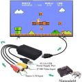 Pikkukuva 8 / 8: HDMI-RCA-kaapeli, HDMI-RCA-muunnin, AV 3RCA CVBS Composite - 1080P