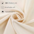 Miniatyrbilde 3 av 5: Imitert silkeputetrekk for hår og hud, 2-pakning