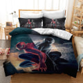 Pikkukuva 1 / 2: Bp10366# Vuodevaatesetti Spider-man-kokoelma Koko Kolmiosainen Peitto