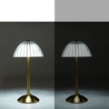 Miniatyrbillede 3 af 4: Trådløs LED-bordlampe: batteri, dæmpbar, til stue, sengebord, skrivebord