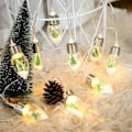 Miniatyrbillede 3 af 5: LED Ønskeflaske Juletræ Dekoration Festlige Lys