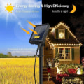 Miniatyrbilde 3 av 5: Solcelledrevne utendørs lysslynger 30m 300 LED-er fjernkontroll med 8 lys