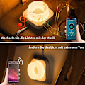 Miniatyrbillede 3 af 5: Børns LED-nattelys, nattelyslampe med bevægelsessensor, babypleje-nattelys, dæmpbar, APP-styret dæmpbar RGB Smart Atmosphere LED-nattelys