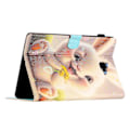 Miniatyrbild 4 av 5: För Samsung Galaxy Tab A 10.1 (2016) T580 / T585 PU-läderfodral Mönstertryck Stötsäkert surfplattefodral