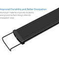Miniatyrbillede 4 af 5: Slimled Akvarium LED-lys, Ferskvandsakvariumsbelysning, Hvide Akvariumslys med Enkeltkanalscontroller-43-60cm, 26w