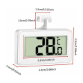 Miniatyrbild 2 av 5: 3X Kylskåpstermometer Digital Termometer Frys Termometer Kylskåp Rum Wa