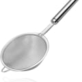 Pikkukuva 1 / 4: Pieni siivilä, hieno silmäkoko, metallinen keittiöapu, erittäin hieno