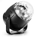 Miniatyrbilde 5 av 5: Scenelys, 5 farger, diskokule med fjernkontroll, 7 RGB LED-lys med fjernkontroll