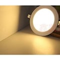 Pikkukuva 4 / 4: Kattoon upotettava valaisin 12v RV marine DC LED-valaisimet 9W pyöreä pinta-asennus kytkimellä