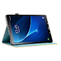 Miniatyrbild 3 av 5: För Samsung Galaxy Tab A 10.1 (2016) T580 / T585 PU-läderfodral Mönstertryck Stötsäkert surfplattefodral