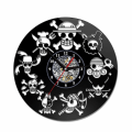 Pikkukuva 1 / 2: One Piece Luffy Anime Vinyyliseinäkello - Retroseinätaide