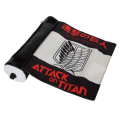 Miniatyrbilde 1 av 2: Anime Attack on Titan Rullepennveske Eren Hunter Mikasa Student Stasjonær