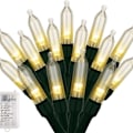 Pikkukuva 1 / 3: Jouluvalot - 10m 100 LED paristokäyttöiset kirkkaat minijouluvalot