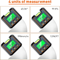 Miniatyrbild 2 av 5: Digital protractor inclinometer, inclinometer, elektronisk vattenpass med