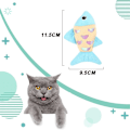 Miniatyrbild 2 av 5: 2-pack katt leksaker, kattungar, fisk leksaker, ljus papper för tuggning blå