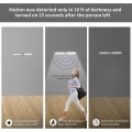 Miniatyrbilde 3 av 4: LED-lys under skap med bevegelsessensor, USB-oppladbar under skrivebordslys, korridor, 2-pakning, svart