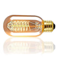 Miniatyrbilde 3 av 5: 10 stk 40w Edison Vintage Glødelampe Dimbar T45 Spiral Filament E26 E27 Amber--(WR)