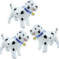 Miniatyrbillede 1 af 6: Sød 3D hundeballon stand sæt, gående hundedyreballoner