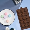 Miniatyrbillede 4 af 5: 2 stk. chokolade, velegnet til restauranter og familier, hjemmelavet dessertkageform, silikone bageform