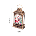 Miniatyrbild 2 av 5: Glitter Jul Lykta Jul Heminredning Brons