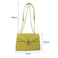 Miniatyrbilde 2 av 5: Elegant kunstig skinn middagskonvolutt clutch veske sammenleggbar veske egnet for fester, bryllup