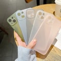 Miniatyrbilde 3 av 5: For Iphone 14 Pro Max/ 14 Pro/ 14/ 14 Plus Topp Ultra-tynn Frosted Soft Phone Case