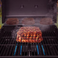 Miniatyrbillede 3 af 4: Non-stick malet bærbar grill bøf lam grill