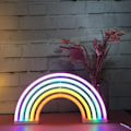 Miniatyrbild 2 av 5: Regnbågsfärgad LED-neonlampa