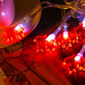 Miniatyrbild 6 av 8: 3D Thanksgiving Dekorationer Lönnljus 3 Meter 30 LED-lampor