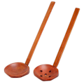 Miniatyrbillede 2 af 7: Træsuppe Ske Pasta Si Colander Sæt Bestik Bestik