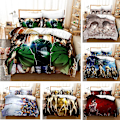Miniatyrbild 2 av 2: Attack Giant 12# Cartoon Digital Printing Quilt Cover Set of three