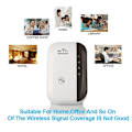 Miniatyrbild 7 av 7: WLAN-repeaterförstärkare WiFi-räckviddsförlängare signalförstärkare 300 Mbit/s