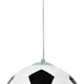 Miniatyrbilde 5 av 5: Fotball taklampe, kreativ fotball taklampe, moderne LED-belysning, barn