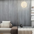 Miniatyrbillede 5 af 5: Pieces Indendørs Væglampe LED Rund Væglampe, Moderne Væglampe til Soveværelse Stue Trappe Korridor, 780 Lumen, Varm Hvid 2900-3200K, Hvid