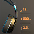 Miniatyrbillede 2 af 4: Bluetooth headset trådløs foldbar støjreducerende høretelefoner