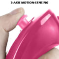 Miniatyrbild 4 av 7: Nunchuck-kontroller, 2-pack ersättning för videospel - Rosa