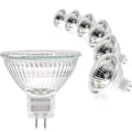 Miniatyrbild 1 av 5: Halogenlampor MR16 Spot, 12 V, 35 W, dimbar, varmvit 2700 K (6 stycken)