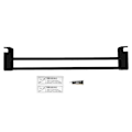 Miniatyrbilde 3 av 7: 20\" spikerfri aluminium veggmontert romsko