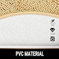 Pikkukuva 3 / 5: Chenille-pyöreä kylpyhuoneen imukykyinen alusta, tietokoneen tuolin alusta, vuodepeite, makuuhuoneen tyyny, eteisen tyyny