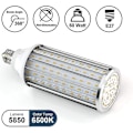 Miniatyrbild 2 av 2: E27 LED-majslampa 60W, motsvarande 550W glödlampor, 6500k kallvit E27 LED-lampa, ej dimbar, 5850lm 160x5630smd, Edison LED-majslampa