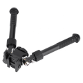 Miniatyrbild 2 av 3: V8 Atlas Bipod 360 Graders Precision Justerbara Ben för Gevärsjakt +Svart+