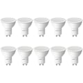 Miniatyrbild 1 av 5: Gu10 LED-lampor, Varmvitt 2700k, 4w 345lm, 50w Halogen Spotpght Bulb Ekvivalent, Energisparande Gu10 Led Pght Bulbs, 100 Bred Stråle, Icke-Dimbar, Pack